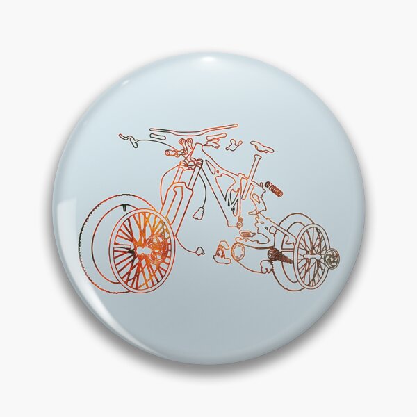 Item preview, Mountain Bike Drawing designed and sold by Frenzygeonar.