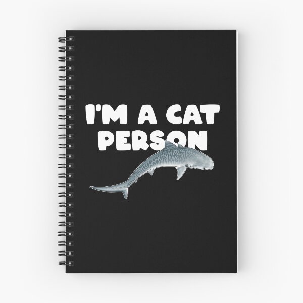 Item preview, Tiger shark I'm a cat person designed and sold by NicGrayGraphic.