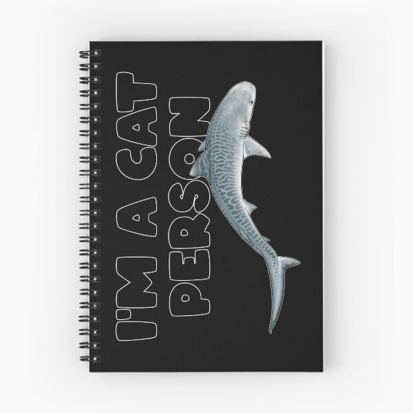 Item preview, Tiger shark I'm a cat person designed and sold by NicGrayGraphic.