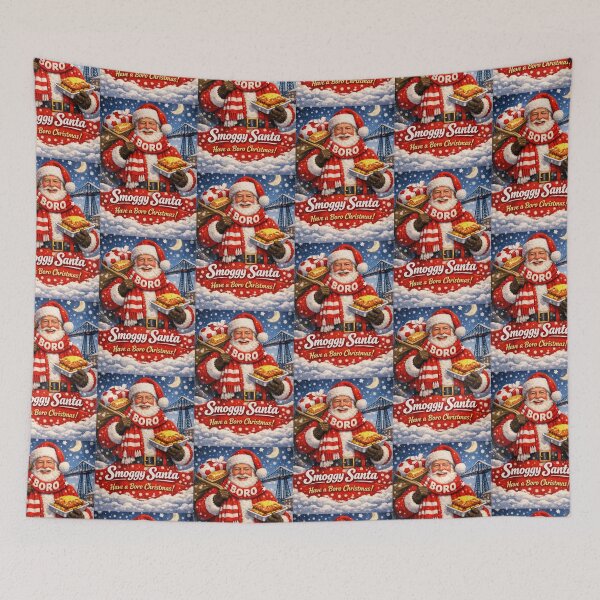 Item preview, Smoggy Santa - Have a Boro Christmas designed and sold by Logo-A-GoGo.