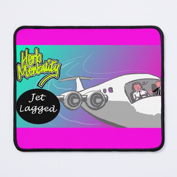Item preview, Jet-Lagged (mauve) designed and sold by Herb-Mentality.