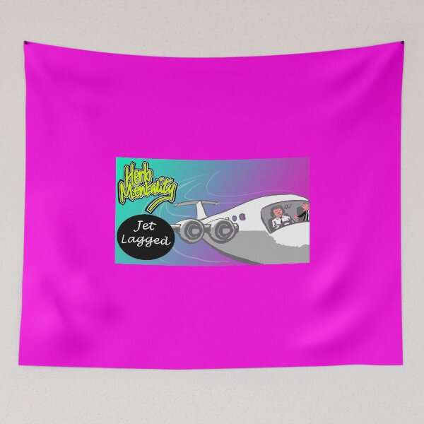 Item preview, Jet-Lagged (mauve) designed and sold by Herb-Mentality.