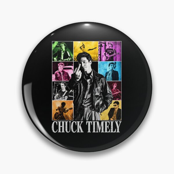 Item preview, Chuck Timely Hourglass Retro Concert Style designed and sold by bcouchie.