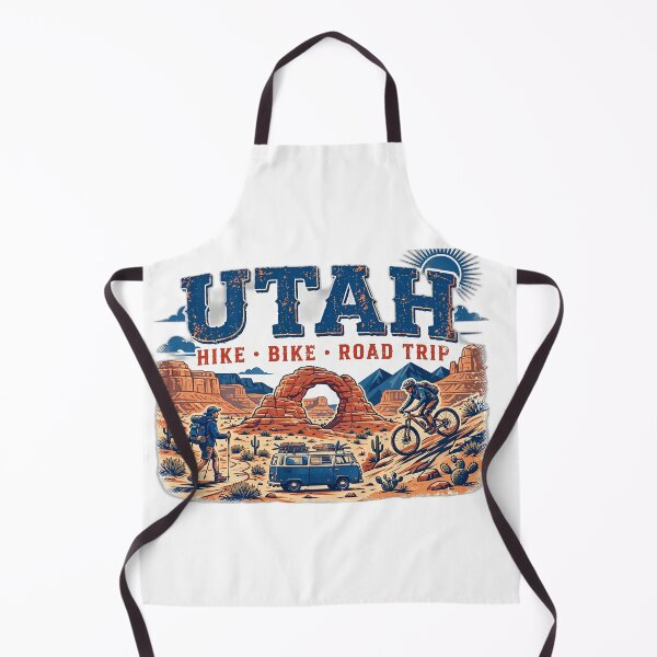 Item preview, Utah Hike Bike Road Trip Shirt | Red Rock Adventure T-Shirt designed and sold by FitEnvy.