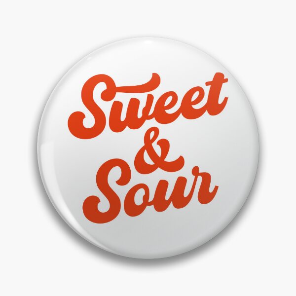 Item preview, Sweet & Sour (Sauce colour text on white) designed and sold by STUDIO-72.