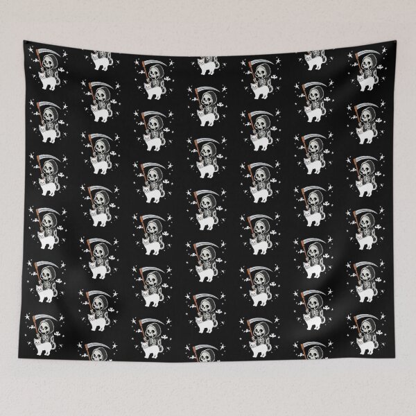 Item preview, Cute Death Reaper Skipping designed and sold by strawberryds.