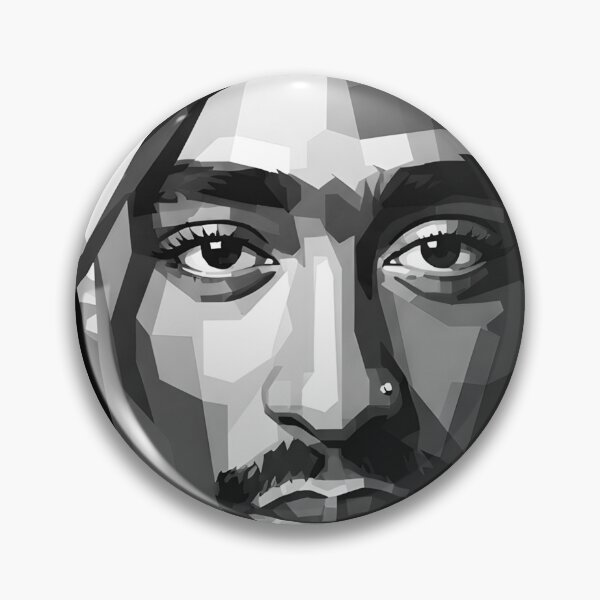 Artikelvorschau, Tupac 2pac Graustufen entworfen und verkauft von varkicermanas.