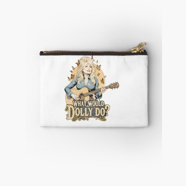 Item preview, What Would Dolly Do Dolly Parton Country Music What Would Dolly Do Butterflies Guitar  designed and sold by gotoworkea.