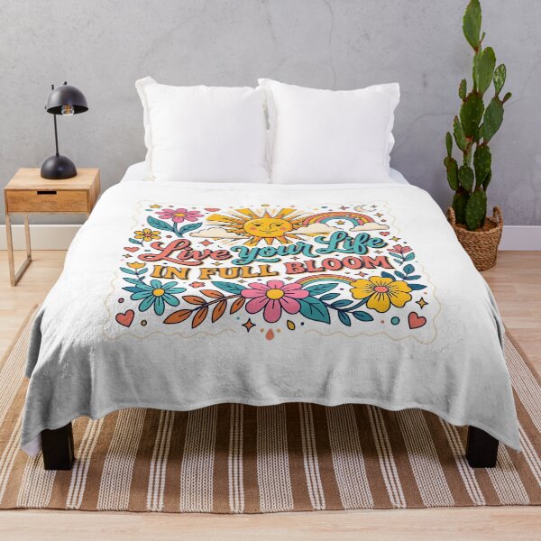 Item preview, live your life in full bloom designed and sold by decimalades.