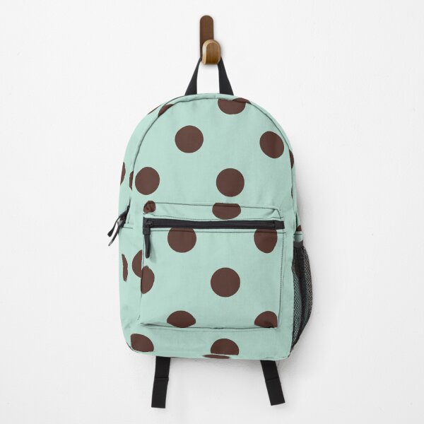 Item preview, Mint Green Brown Polka Dot Aesthetic Cute Big Dots designed and sold by ElGhazal-Art.