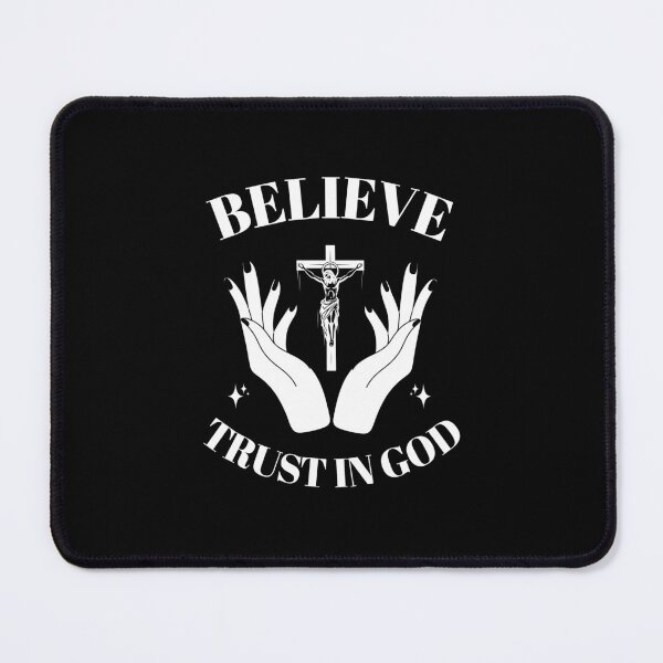 Item preview, Believe, trust in God – Jesus Christ, faith, cross designed and sold by FeverVoid.