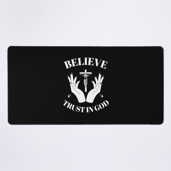 Item preview, Believe, trust in God – Jesus Christ, faith, cross designed and sold by FeverVoid.