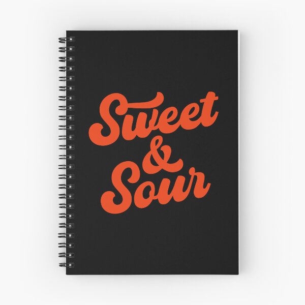 Item preview, Sweet & Sour (Sauce coloured text on black) designed and sold by STUDIO-72.