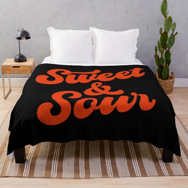 Item preview, Sweet & Sour (Sauce coloured text on black) designed and sold by STUDIO-72.