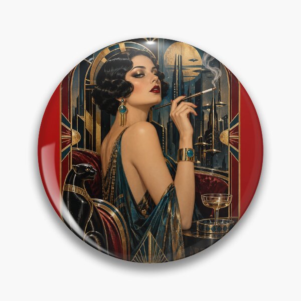 Item preview, Femme fatale vintage poster designed and sold by saranagliccuris.