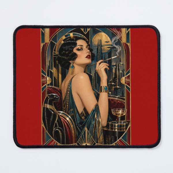Item preview, Femme fatale vintage poster designed and sold by saranagliccuris.