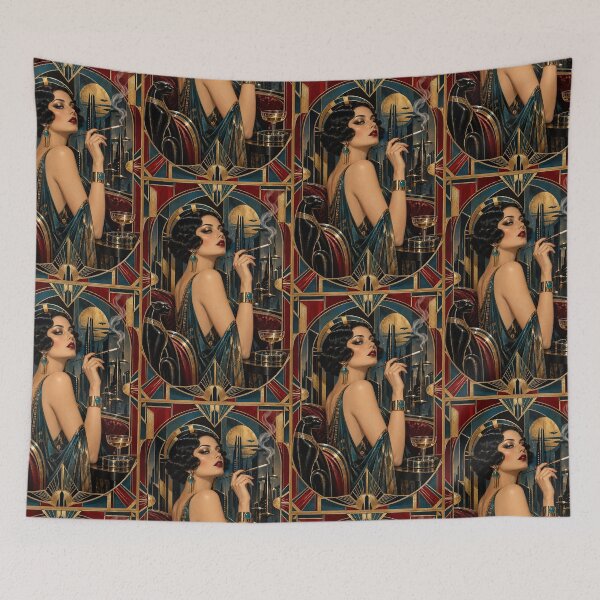 Item preview, Femme fatale vintage poster designed and sold by saranagliccuris.