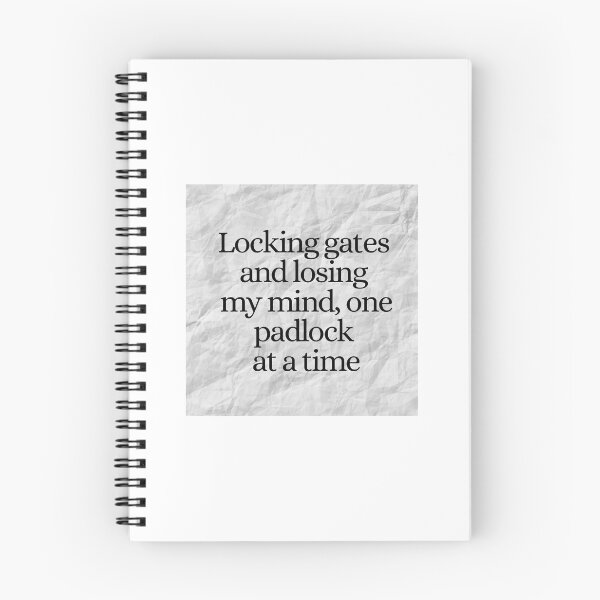 Item preview, Locking gates and losing my mind  designed and sold by tnwilson27.