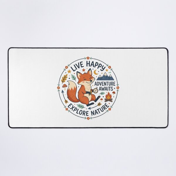 Item preview, live happy explore naure designed and sold by decimalades.