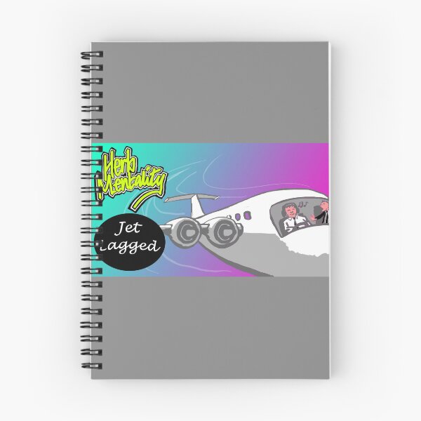Item preview, Jet-Lagged (grey) designed and sold by Herb-Mentality.