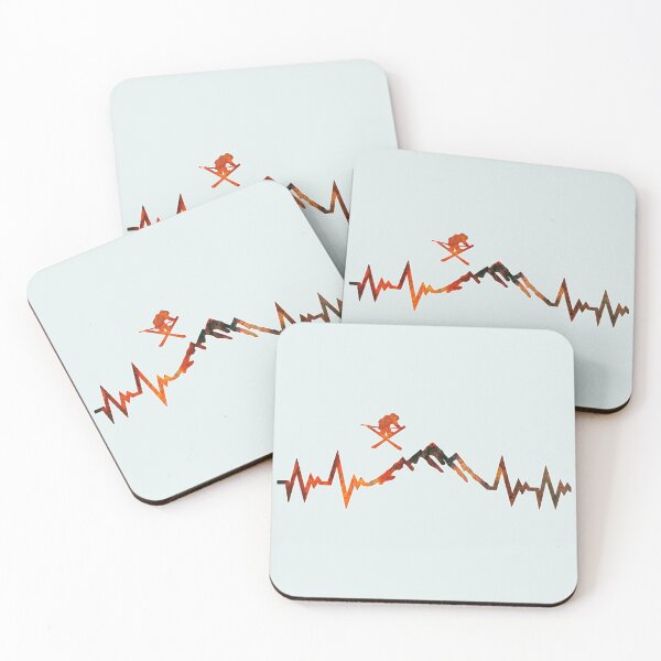 Item preview, Skiing Pulse Heartbeat designed and sold by Frenzygeonar.