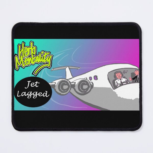 Item preview, Jet-Lagged (black) designed and sold by Herb-Mentality.