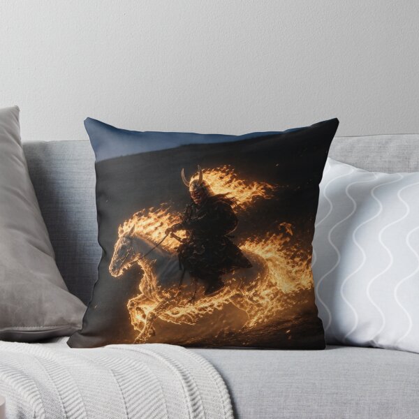 Item preview, Burning Samurai Riding Fire Horse designed and sold by Not Hugo.