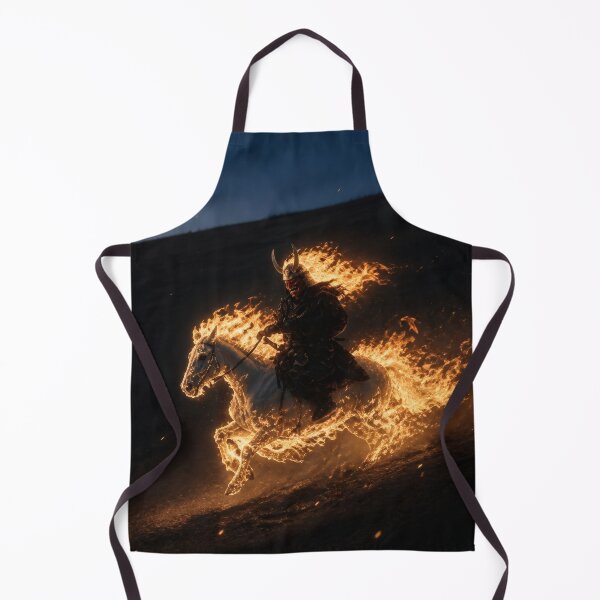 Item preview, Burning Samurai Riding Fire Horse designed and sold by Not Hugo.