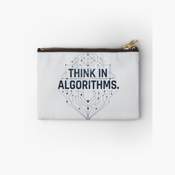 Item preview, Think in Algorithms Computer Science Programming Developer Design designed and sold by Amr Darwish Graphic designer.