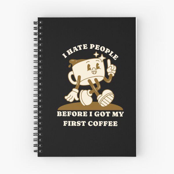 Item preview, I Hate People – Sarcastic Coffee Humor Morning Grump designed and sold by FeverVoid.