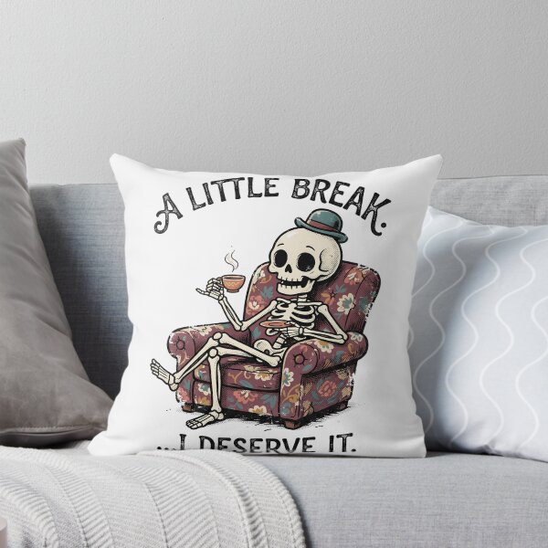 Item preview, Skeleton Relaxing in an Armchair designed and sold by MisteryDesigner.