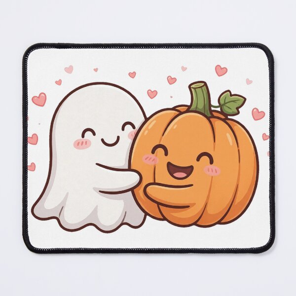 Item preview, Ghost And Pumpkin Hug Best Friends Halloween PNG designed and sold by Worn and Witty.