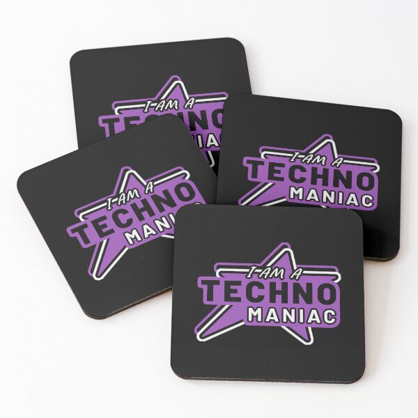 Item preview, I Am A Techno Maniac Music Design designed and sold by MySimpleFlow.