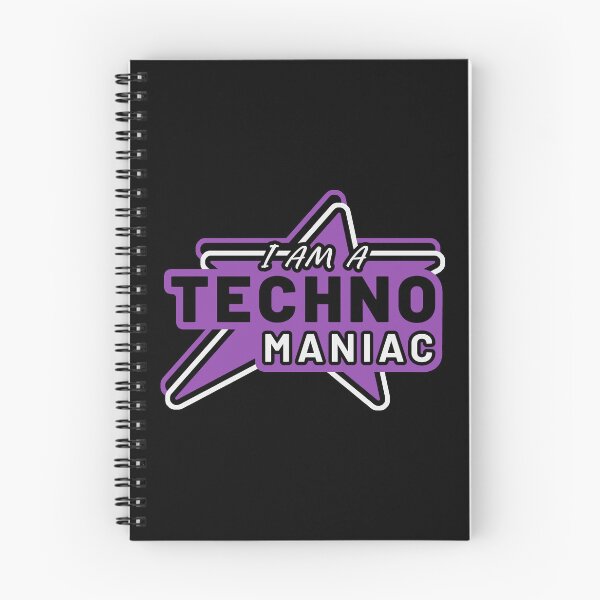 Item preview, I Am A Techno Maniac Music Design designed and sold by MySimpleFlow.