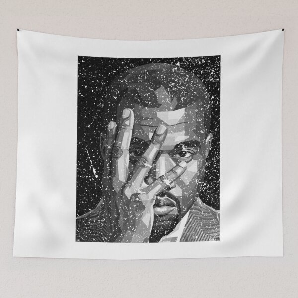 Item preview, Kanye West Grayscale  designed and sold by omorrowsgStudio.