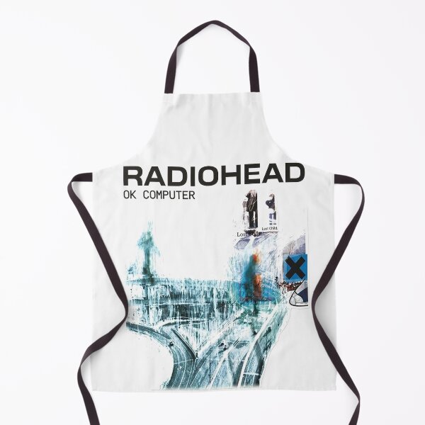 Item preview, Radiohead OK Computer Alternative Rock Album Vintage Music Graphic designed and sold by Paula-Pastela.