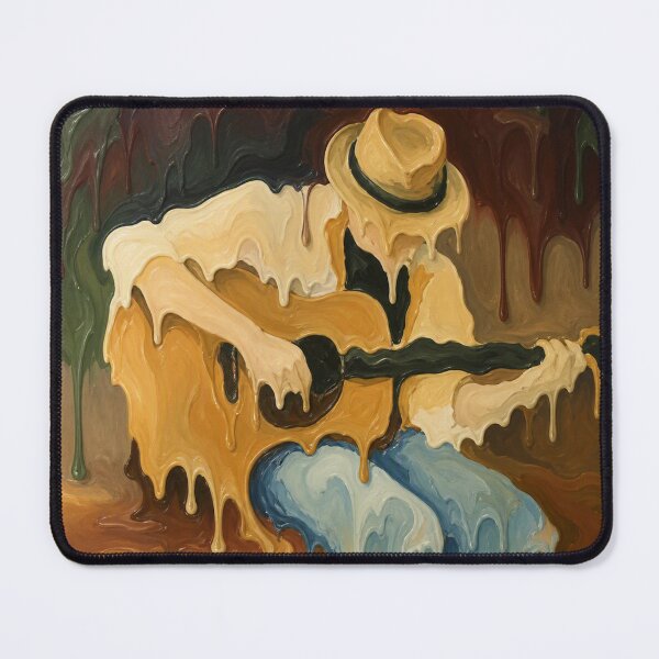 Item preview, Melted guitar player -  Smokin Lizard Designs designed and sold by kevnmel1964.