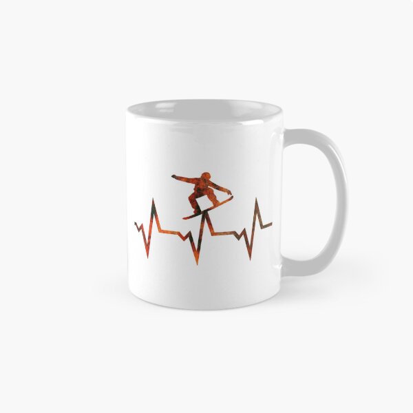 Item preview, Electrocardiograma de latidos cardíacos durante el snowboard designed and sold by Frenzygeonar.
