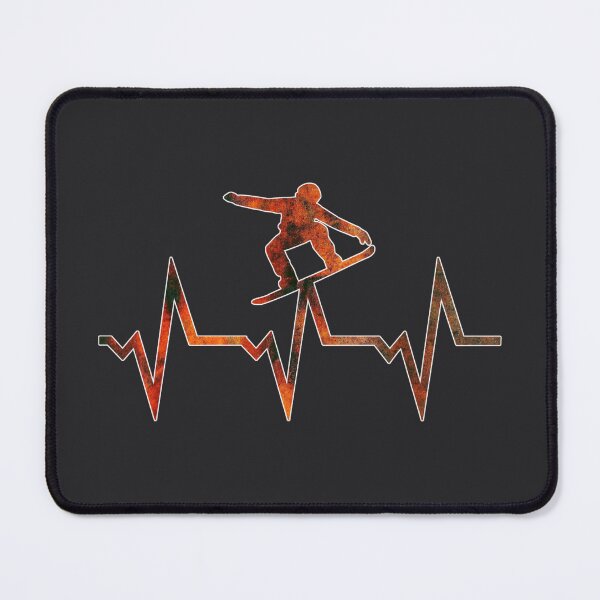 Item preview, Snowboarding Ecg Heartbeat designed and sold by Frenzygeonar.