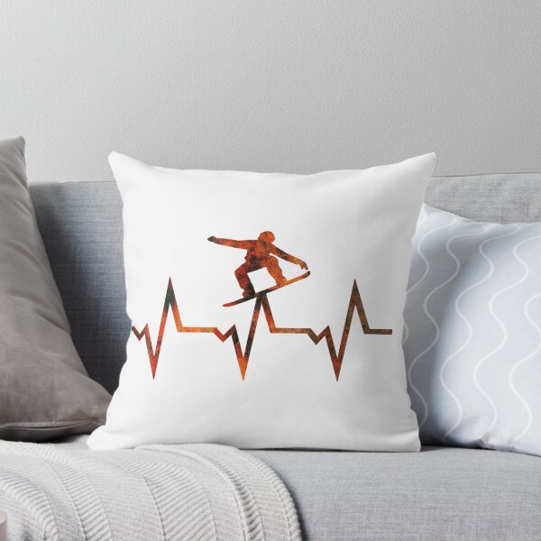 Item preview, Snowboarding Ecg Heartbeat designed and sold by Frenzygeonar.