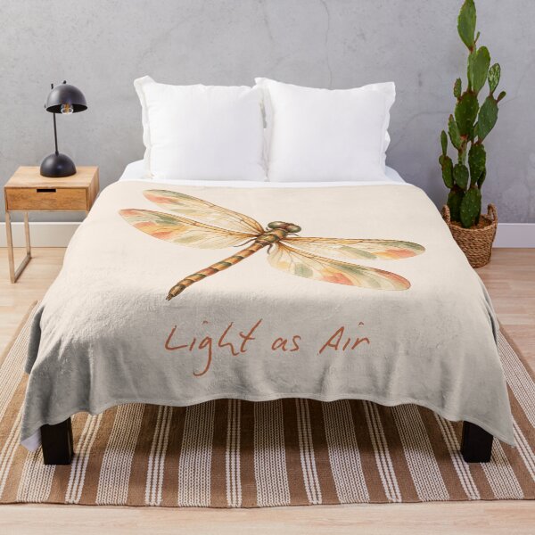Item preview, Light as Air Dragonfly Watercolor designed and sold by mycute-stickers.