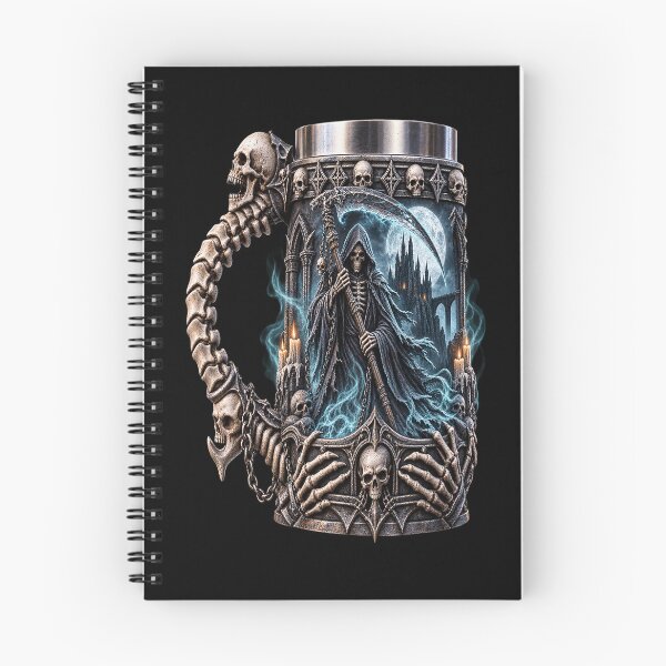 Item preview, Gothic Grim Reaper Tankard – Dark Fantasy designed and sold by TroviTutto.