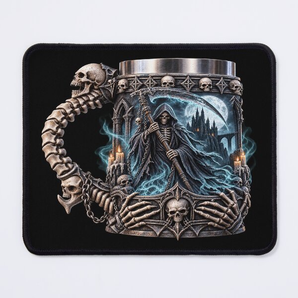 Item preview, Gothic Grim Reaper Tankard – Dark Fantasy designed and sold by TroviTutto.