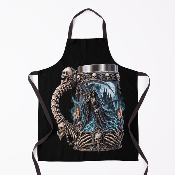 Item preview, Gothic Grim Reaper Tankard – Dark Fantasy designed and sold by TroviTutto.