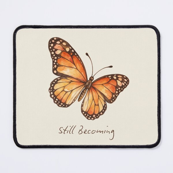 Item preview, Still Becoming Monarch Butterfly Watercolor designed and sold by mycute-stickers.