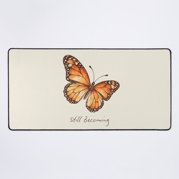 Item preview, Still Becoming Monarch Butterfly Watercolor designed and sold by mycute-stickers.