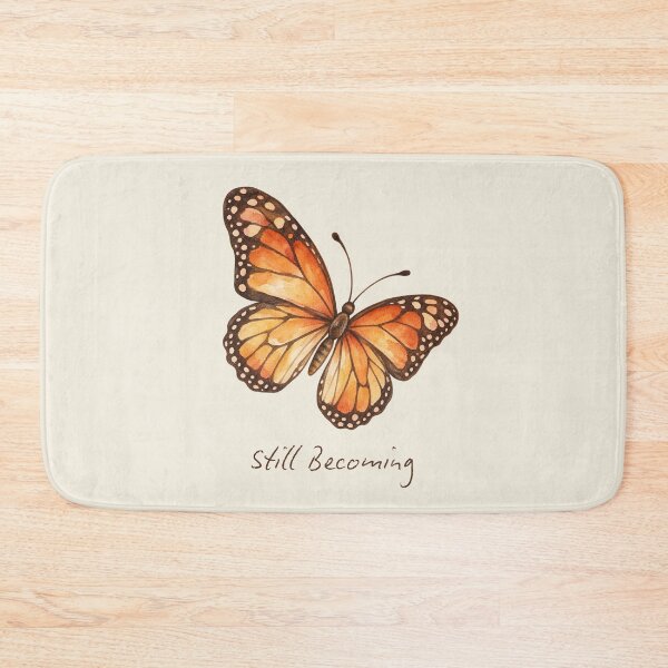 Item preview, Still Becoming Monarch Butterfly Watercolor designed and sold by mycute-stickers.