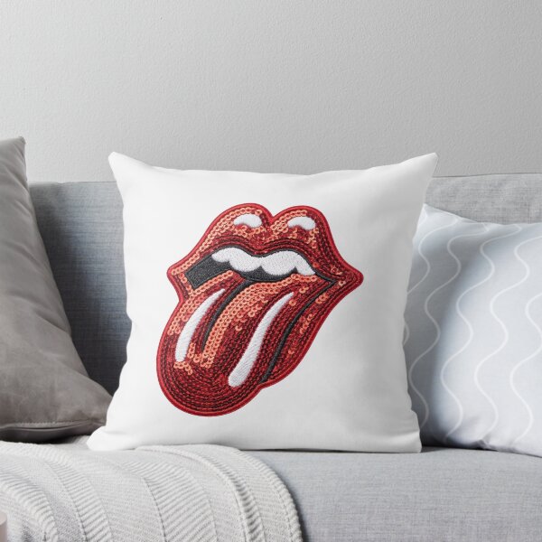 Item preview, Sparkling Red Sequin Rolling Stones Tongue Logo designed and sold by TOM JACK.