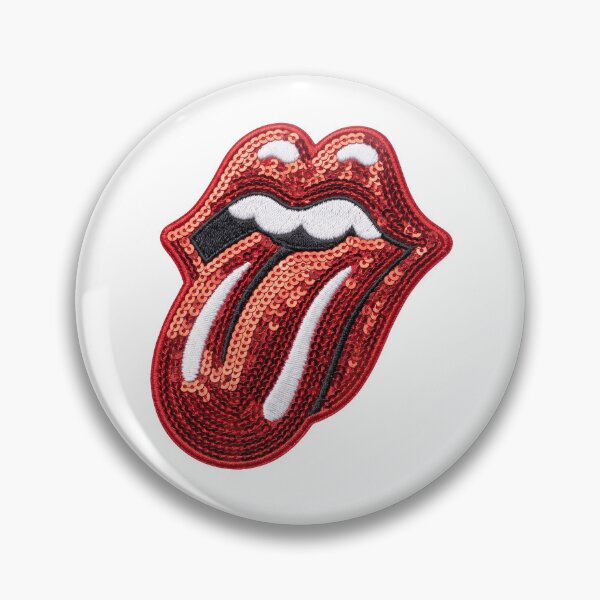Item preview, Sparkling Red Sequin Rolling Stones Tongue Logo designed and sold by TOM JACK.
