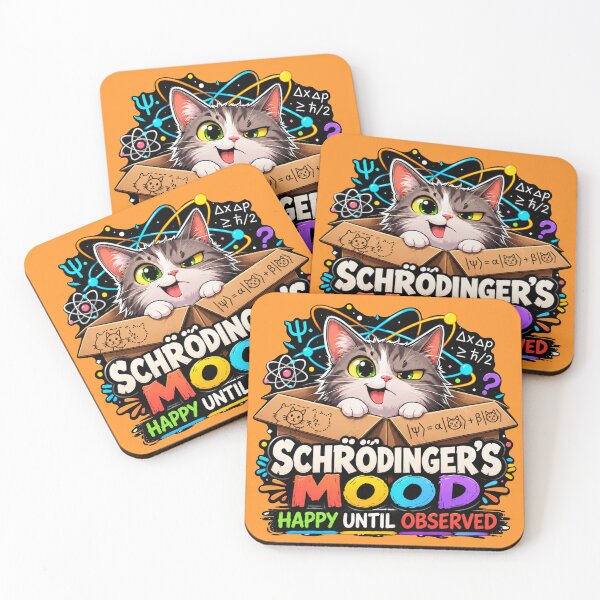 Item preview, Schrodinger’s Mood Happy Until Observed designed and sold by PixoNest.